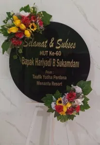 Papan Akrilik Ucapan Ulang Tahun Samarinda